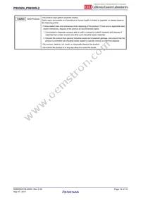 PS9305L-E3-AX Datasheet Page 19