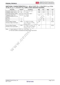 PS9306L-E3-AX Datasheet Page 7