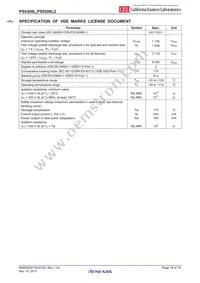 PS9306L-E3-AX Datasheet Page 18