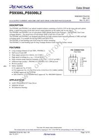 PS9306L2-AX Datasheet Cover