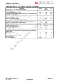 PS9307AL2-E3-AX Datasheet Page 17