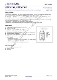 PS9307AL2-E3-AX Datasheet Cover
