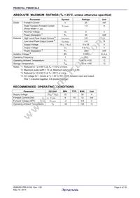 PS9307AL2-E3-AX Datasheet Page 4