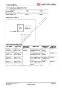 PS9307L-V-E3-AX Datasheet Page 3