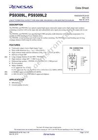 PS9309L2-V-E3-AX Datasheet Cover