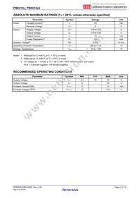 PS9313L2-AX Datasheet Page 4