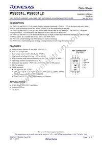 PS9331L2-V-E3-AX Datasheet Cover