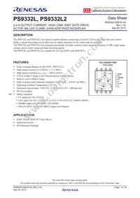 PS9332L2-V-E3-AX Datasheet Cover