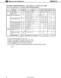 PS9401-2-AX Datasheet Page 4