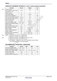 PS9402-V-AX Datasheet Page 5