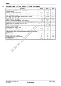 PS9402-V-AX Datasheet Page 21