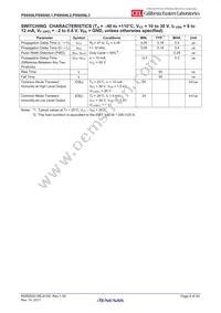 PS9506-AX Datasheet Page 8