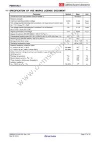 PS9551AL4-V-E3-AX Datasheet Page 17