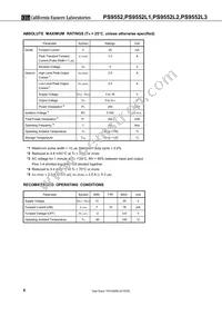 PS9552L3-V-E3-AX Datasheet Page 6