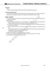 PS9552L3-V-E3-AX Datasheet Page 19