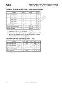 PS9587L3-AX Datasheet Page 8