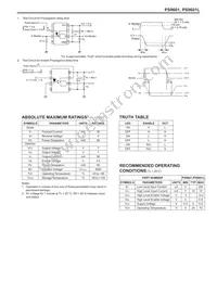 PS9601L Datasheet Page 2