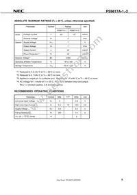 PS9817A-1-AX Datasheet Page 5