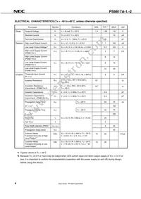 PS9817A-1-AX Datasheet Page 6