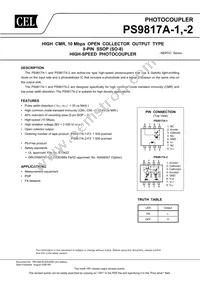 PS9817A-2-F3-AX Datasheet Cover