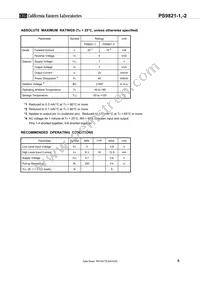PS9821-2-V-AX Datasheet Page 5