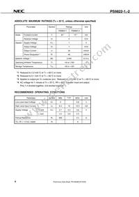 PS9822-1-F3-N-AX Datasheet Page 4