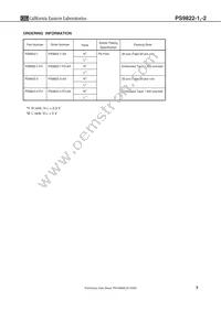 PS9822-1-L-AX Datasheet Page 3