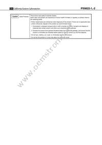 PS9822-1-L-AX Datasheet Page 11
