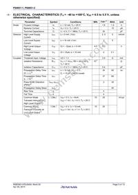 PS9851-1-AX Datasheet Page 5
