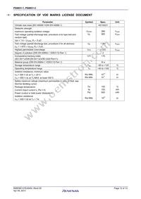 PS9851-1-AX Datasheet Page 12
