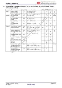 PS9851-2-V-F3-AX Datasheet Page 5