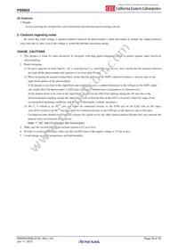 PS9905-Y-V-F3-AX Datasheet Page 16