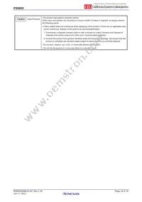PS9905-Y-V-F3-AX Datasheet Page 18