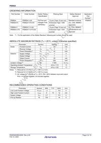 PS9924-Y-F3-AX Datasheet Page 4