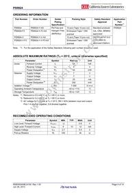 PS9924-Y-V-F3-AX Datasheet Page 4