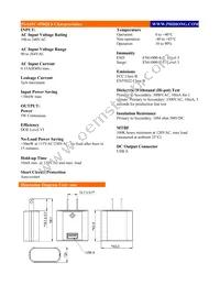 PSA05C-050Q Datasheet Page 2