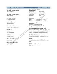 PSA05C-050QL6 Datasheet Page 2