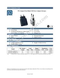 PSA05E-050QW Datasheet Cover