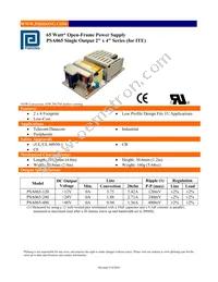 PSA065-480 Datasheet Cover