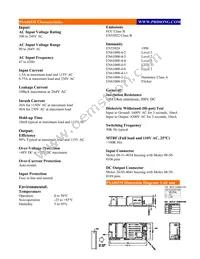 PSA065-480M Datasheet Page 2