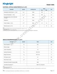 PSA08-11GWA Datasheet Page 2