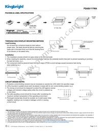 PSA08-11YWA Datasheet Page 4