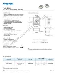 PSA08-12SRWA Datasheet Cover