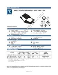 PSA10F-050-R Datasheet Cover