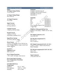 PSA120U-540L6 Datasheet Page 2