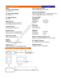 PSA12A-120 Datasheet Page 2