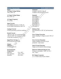 PSA15A-240P6 Datasheet Page 2