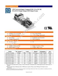 PSA15LN3-150 Datasheet Cover