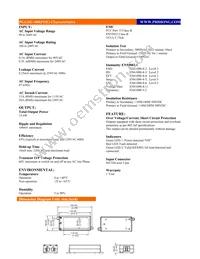 PSA16U-480(POE) Datasheet Page 2