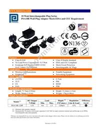 PSA18R-120P Datasheet Cover